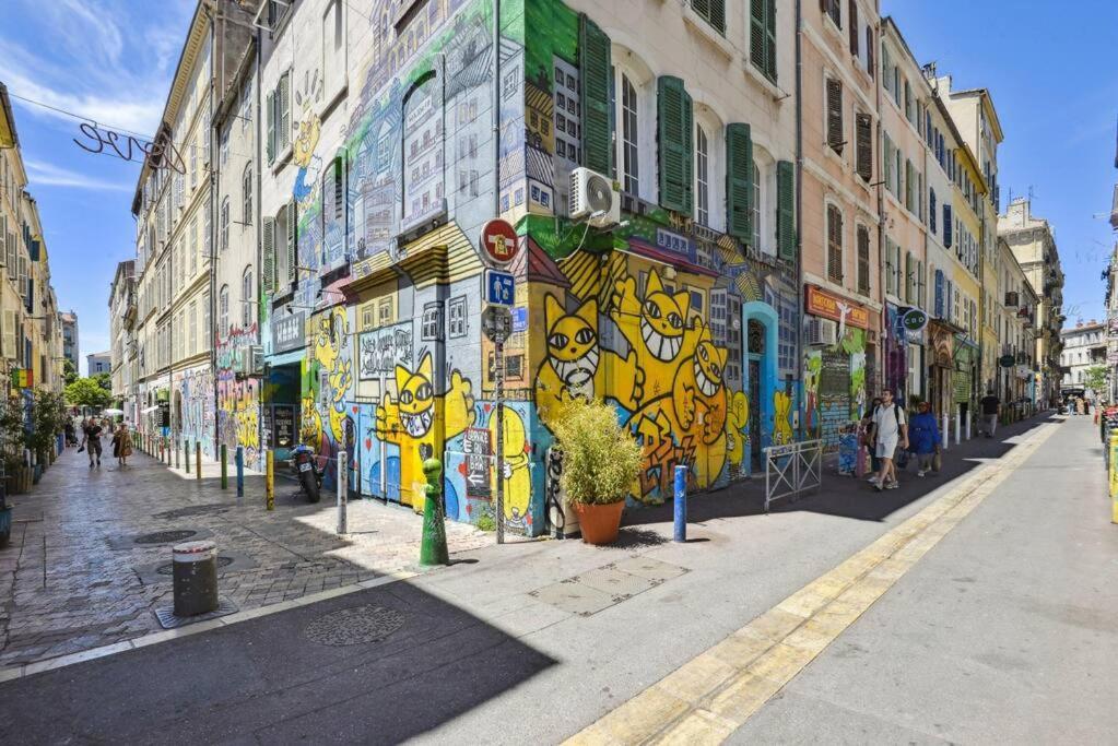 Charmant Logement Au Coeur Du Cours Julien Марсель Экстерьер фото
